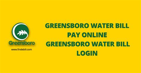 city of greensboro bill pay